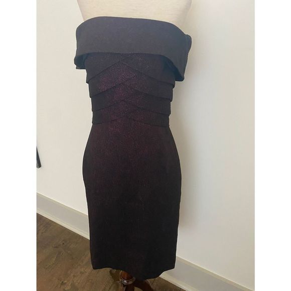 Rickie Freeman for Teri Jon Dresses & Skirts - Teri Jon Rickie Freeman metallic off-the-shoulder dress